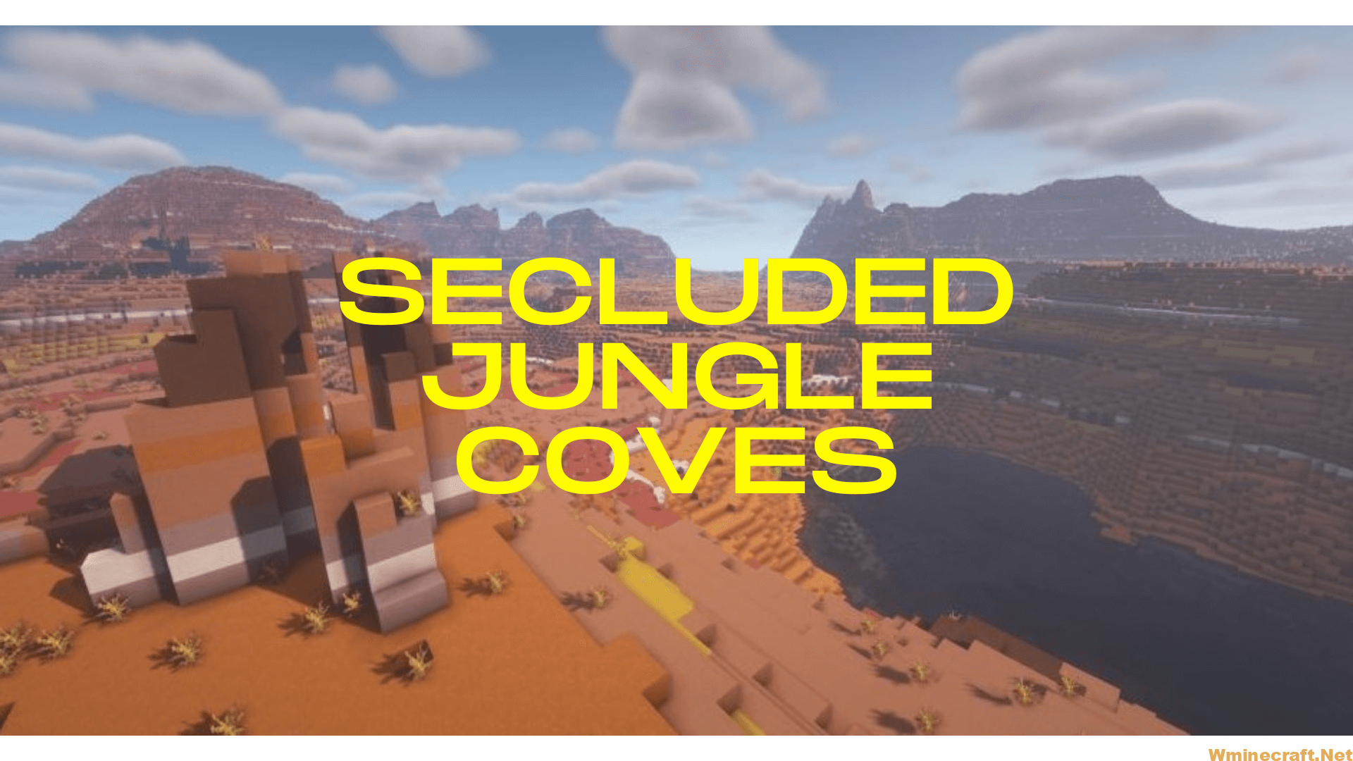 Secluded jungle coves