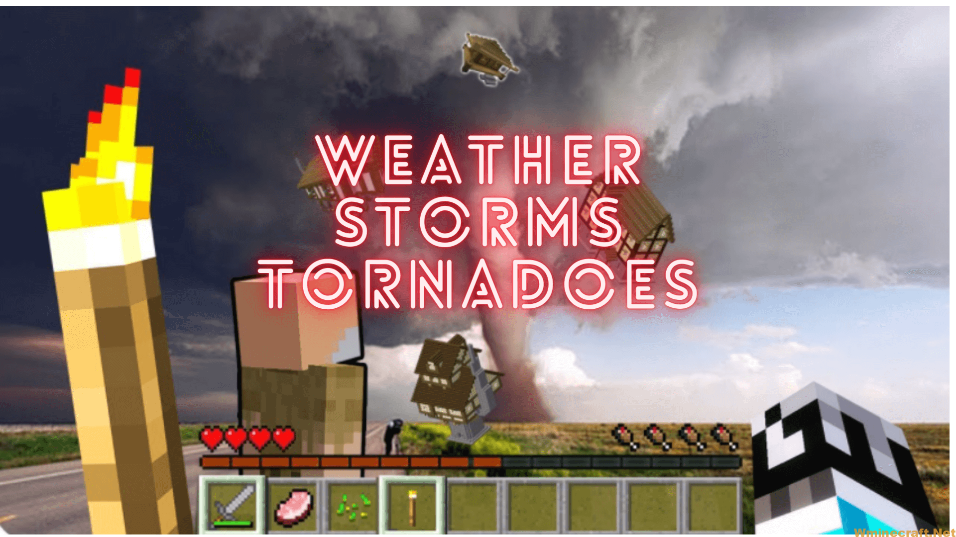 Weather Machine Minecraft Weather Storms Tornadoes Mod 1.12.2, 1.10.2 Adds Massive EPIC Storms ...