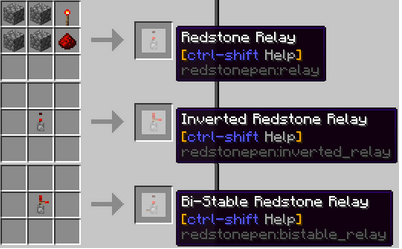 Redstone Pen Mod