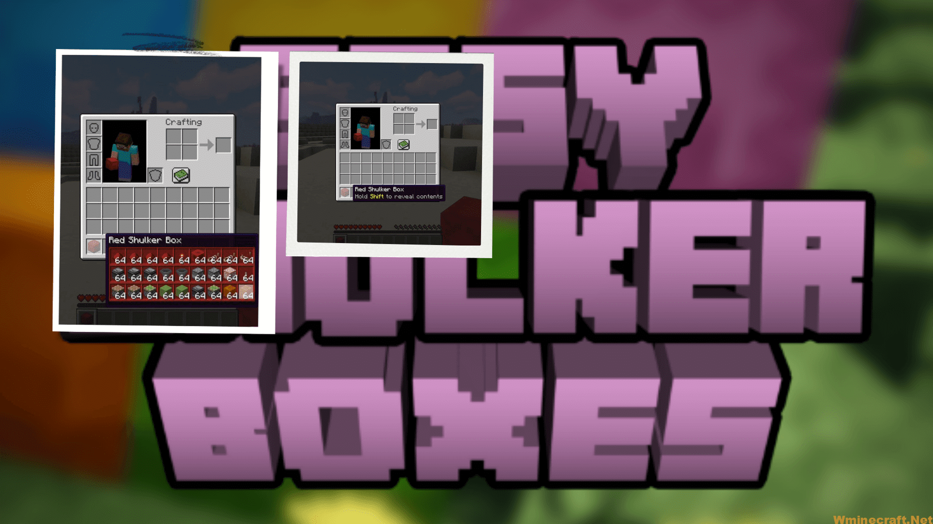 Easy Shulker Boxes Mod
