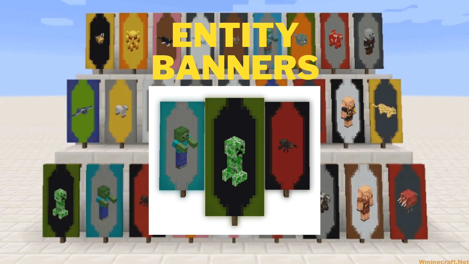 Entity Banners Mod