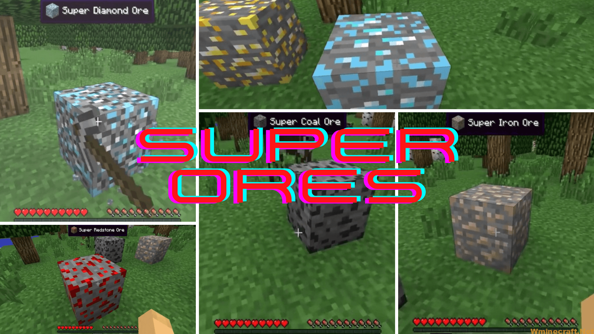 Super Ores Mod 1.18.1, 1.14.2: New compressed versions of every ore ...