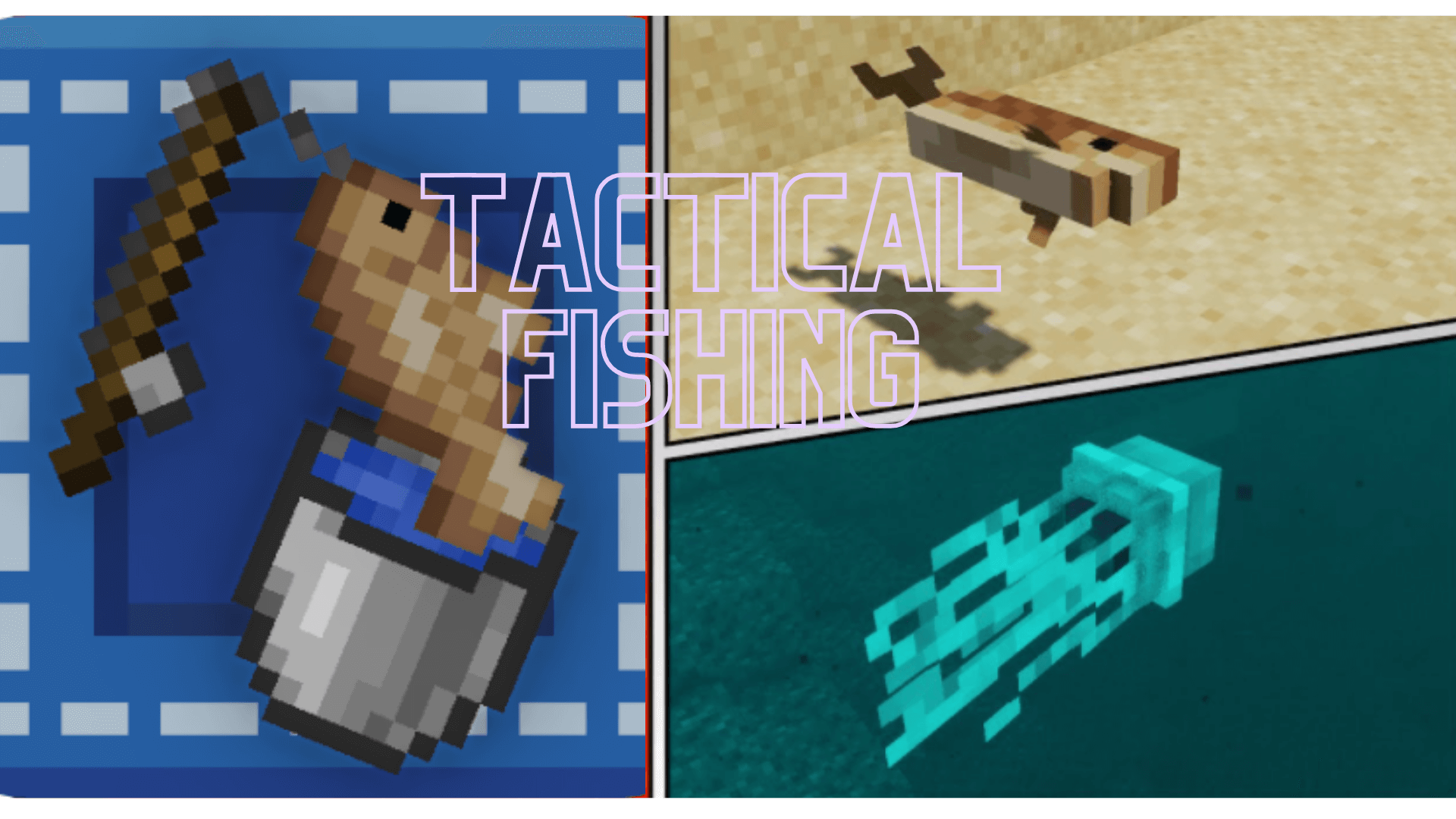 Tactical Fishing Mod 1 18 1 17 1 A Different Way To Get Buckets Of Fish Wminecraft Net