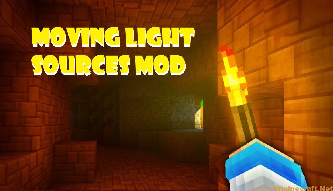 Handheld Light Source Mod Moving Light Sources Mod 1.12.2: Carry Torches in Your Offhand to See ...