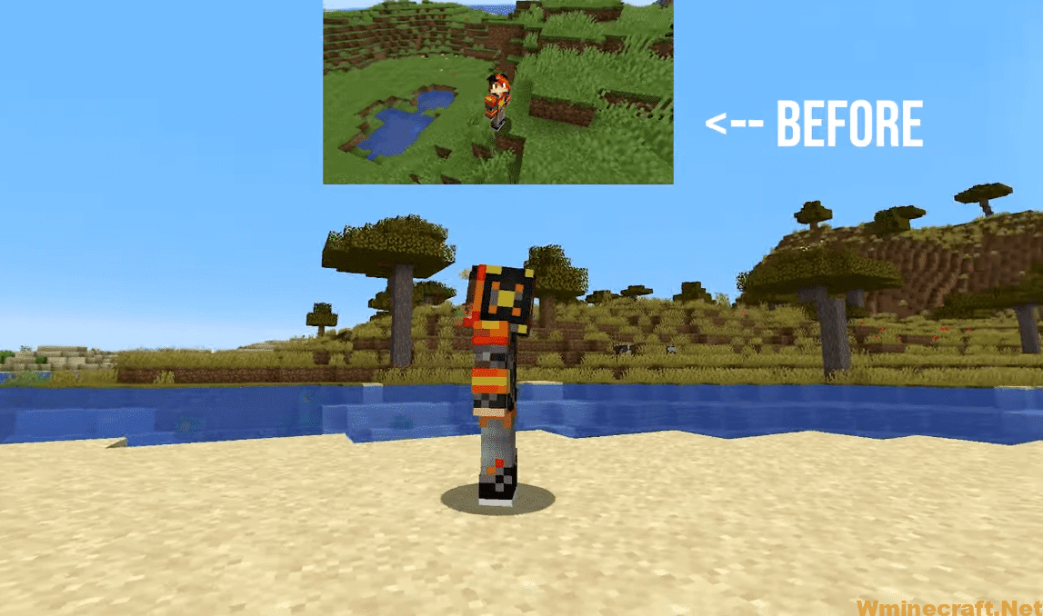 Better Third Person Mod 1 18 2 1 17 1 Gives You Independent Camera Better third person mod 1 18 2 1 17 1 gives you independent camera