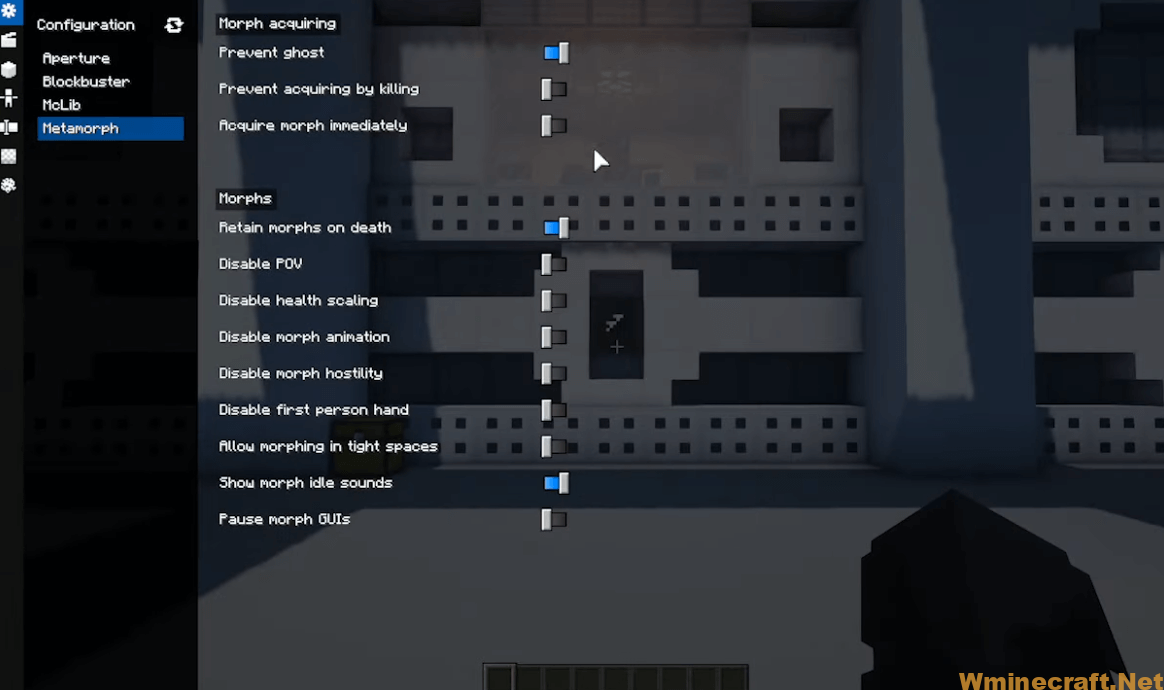 Metamorph Mod 1.12.2, 1.11.2 – morph into every mob in Minecraft ...