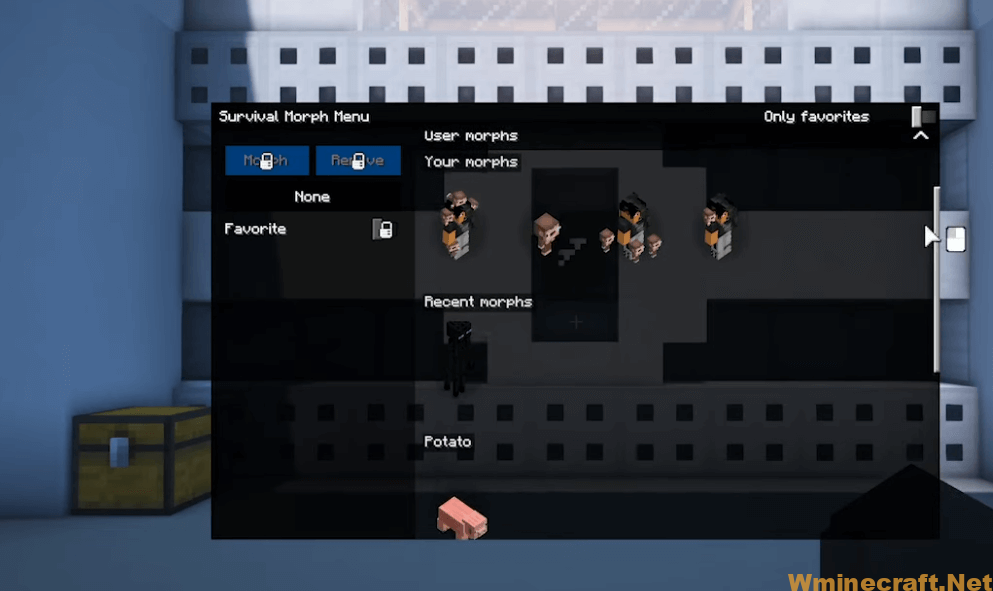 Metamorph Mod 1.12.2, 1.11.2 – morph into every mob in Minecraft ...