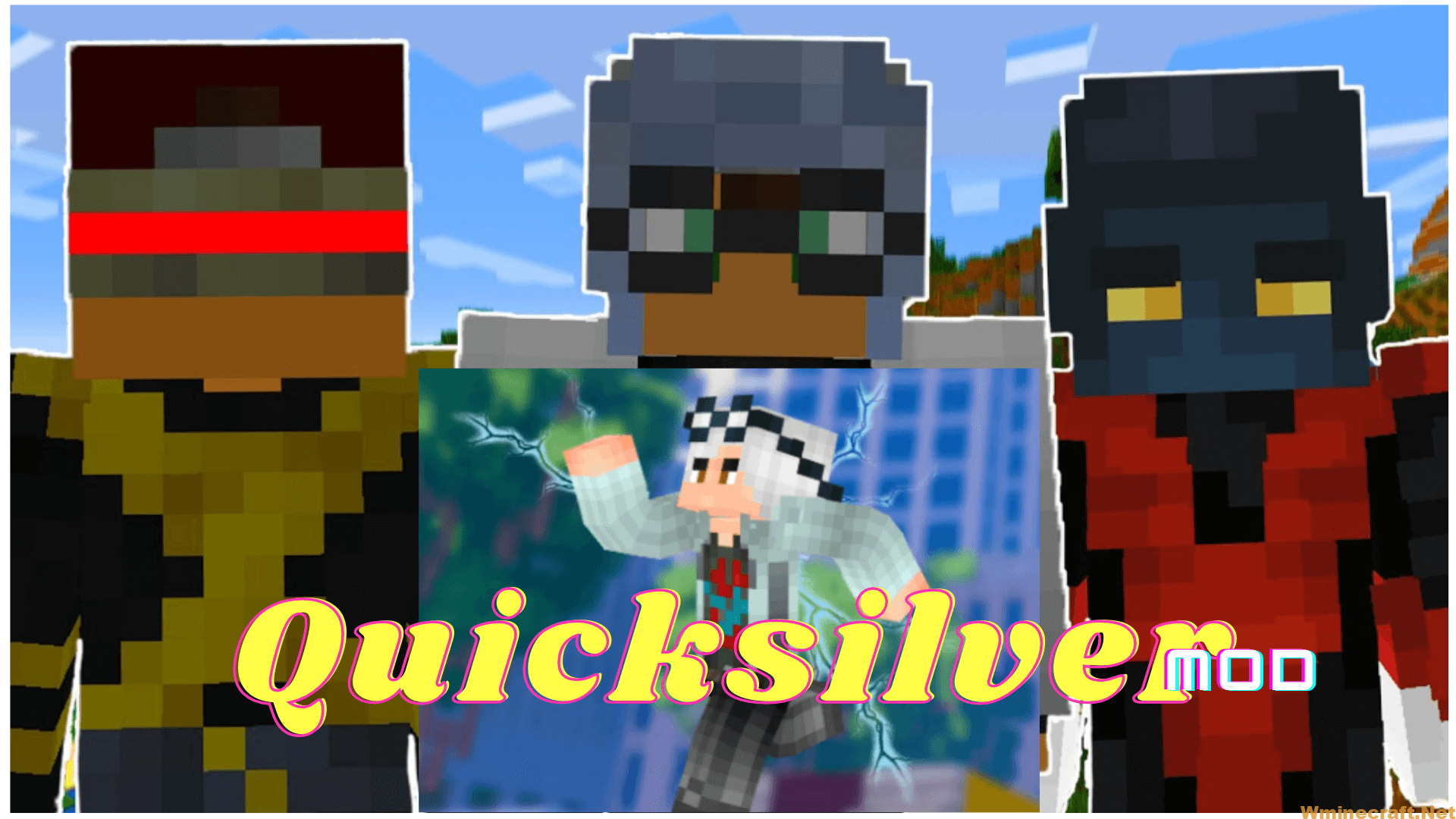 Quicksilver Mod For Minecraft 1 12 2 1 10 2 Get The Speedforce And Be The Fastest Man Alive Wminecraft Net