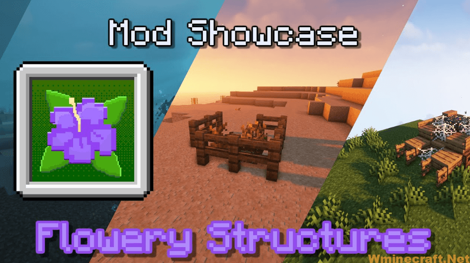 Flowery Structures Mod