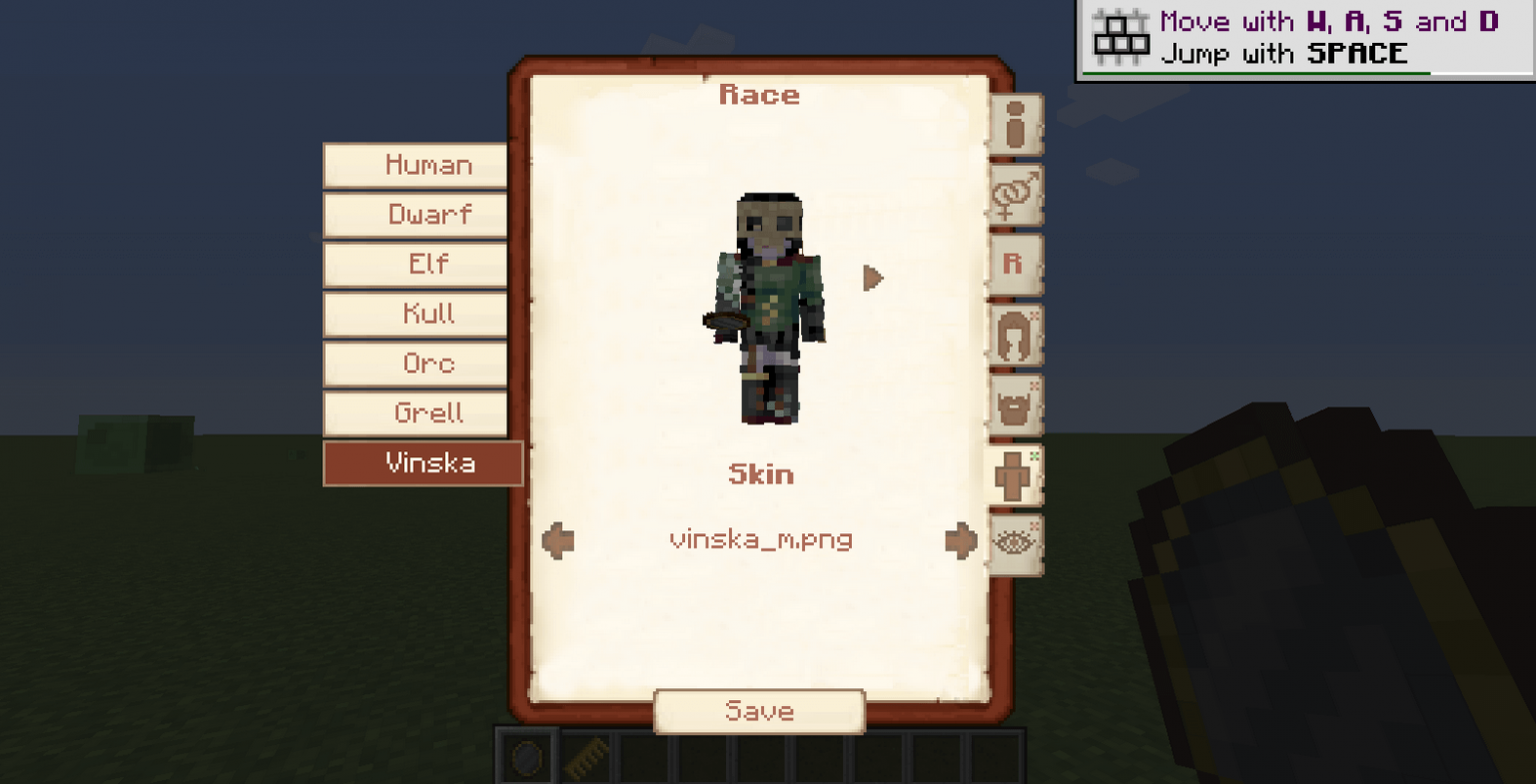 Minecraft Different Races Mod JJ Races Mod 1.12.2, 1.10.2 Adds 4 races to Minecraft: Human, Dwarf ...