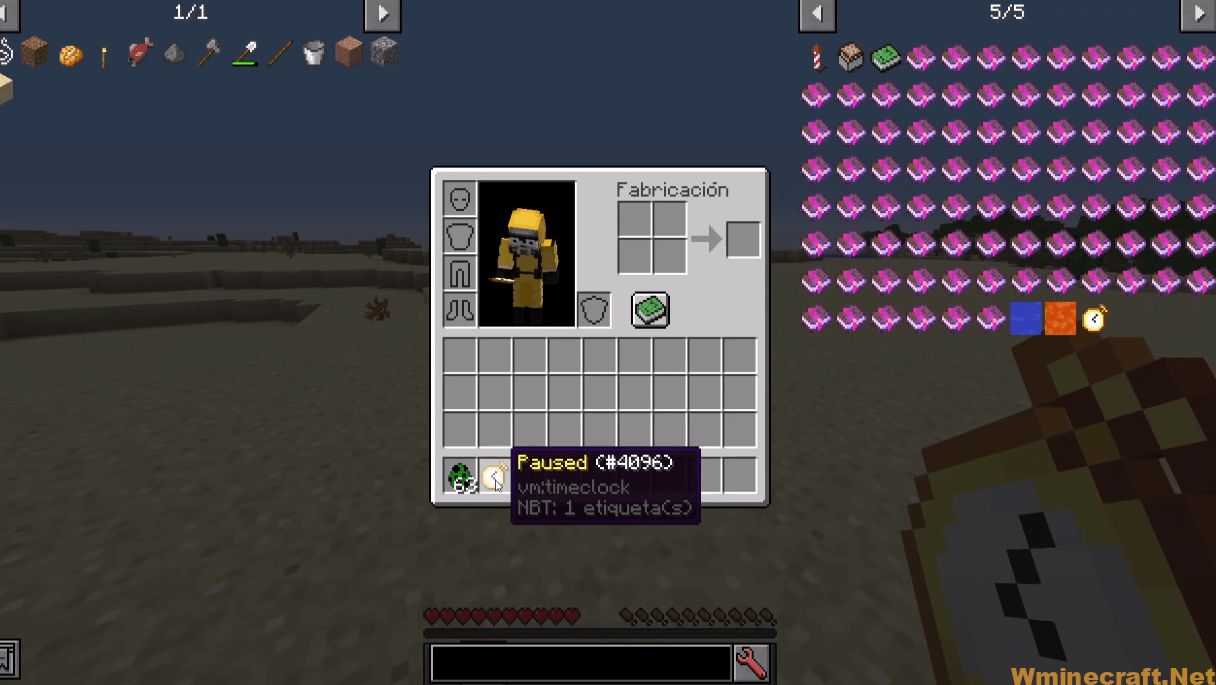 The Time Stop Mod 1.12.2: How to Control Time in Minecraft - Wminecraft.net