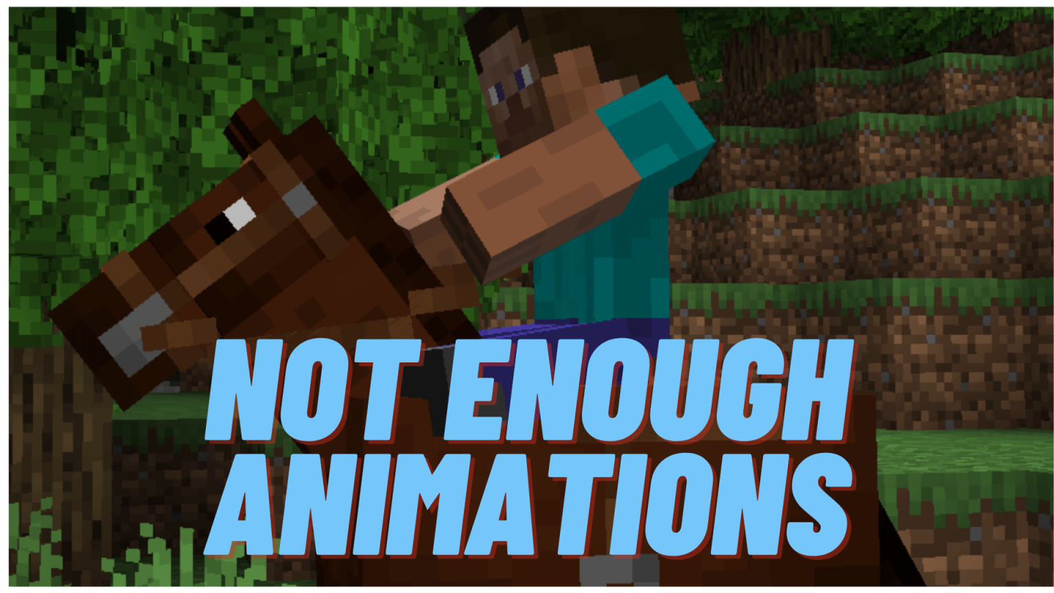 Not enough animations mod adds crucial animations to minecraft 1 19 1