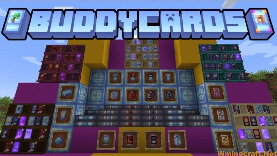 Buddycards: A Fun Item Collecting Mod for Minecraft - Wminecraft.net