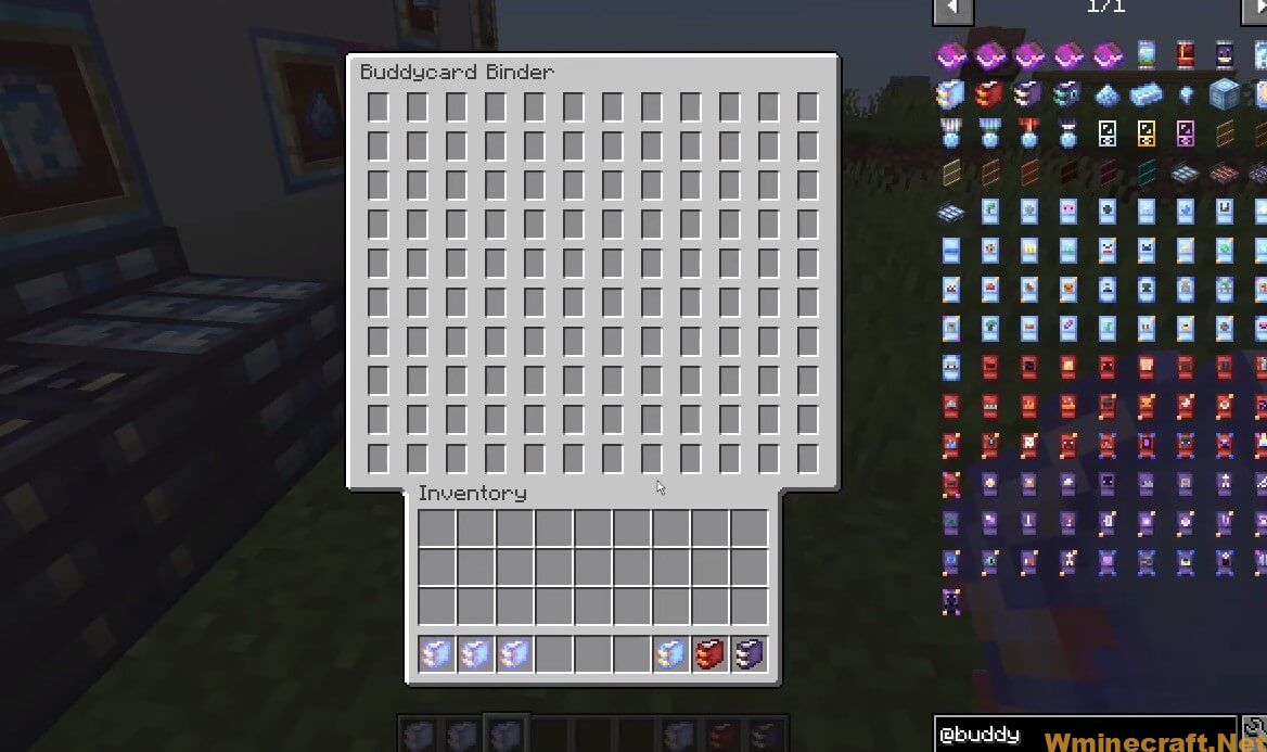 Buddycards: A Fun Item Collecting Mod for Minecraft - Wminecraft.net