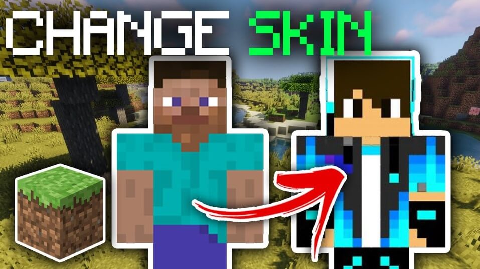 How To Change Your Minecraft Skin Instructions For Players 