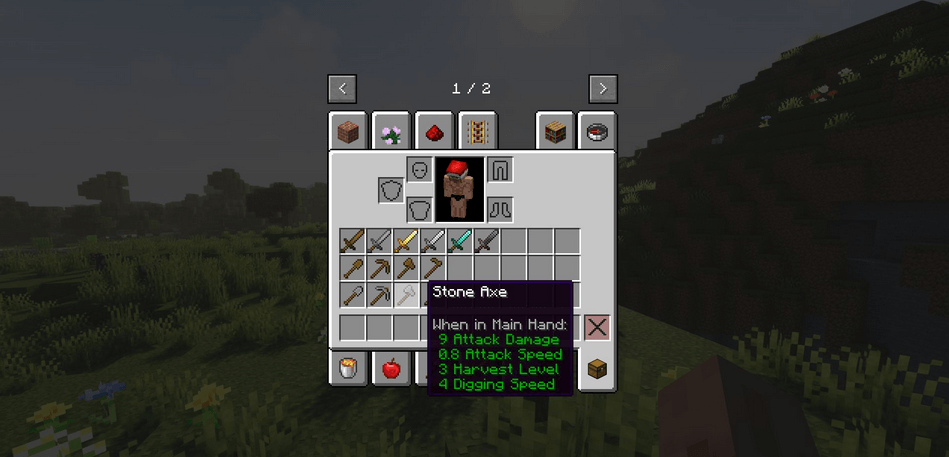 Tool Stats Mod