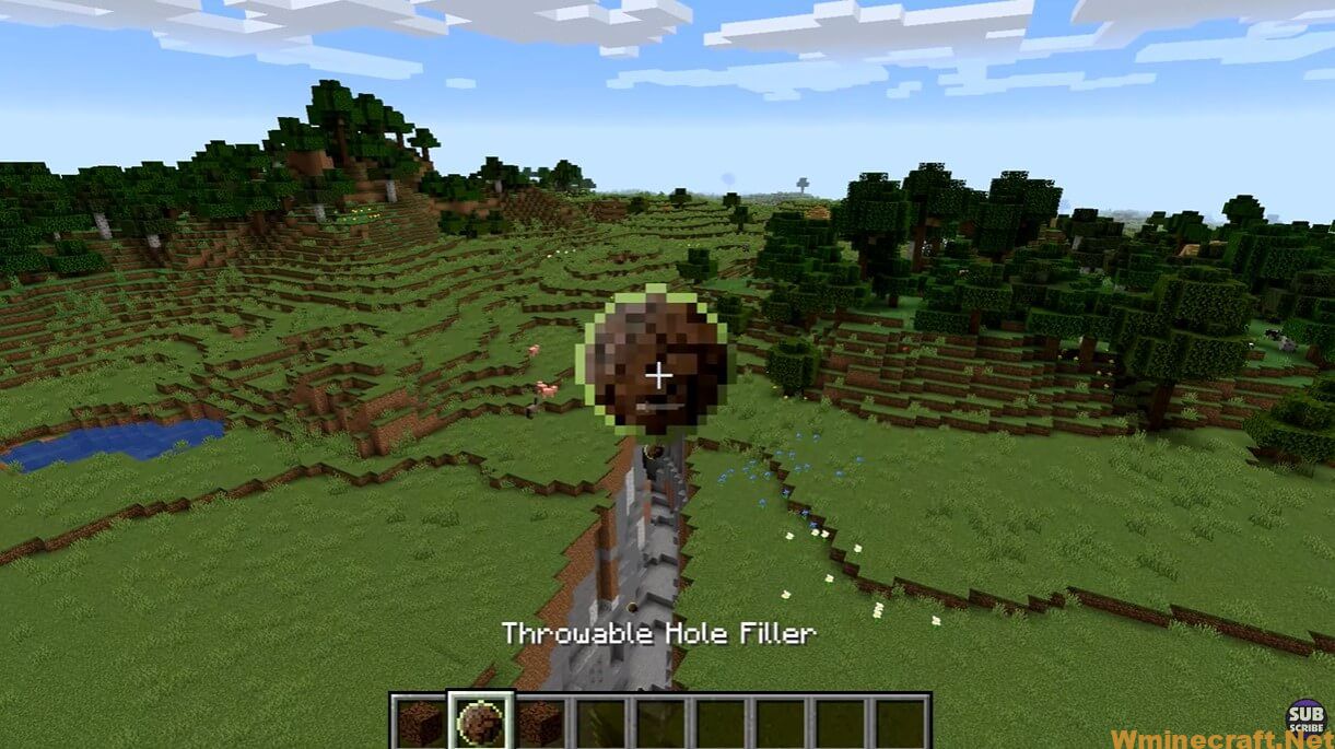 Hole Pattern Minecraft How Hole Filler Mod 1.18.2 → 1.19, 1.19.3 Simplifies Minecraft Holes ...
