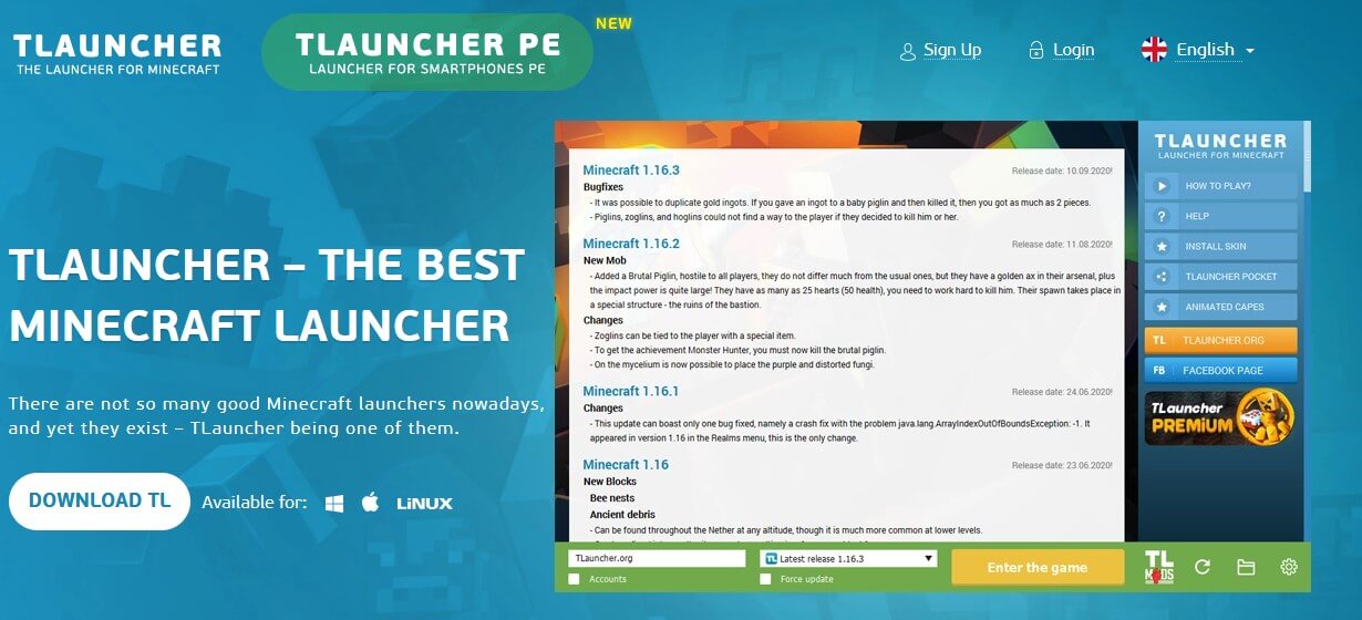 Tlauncher