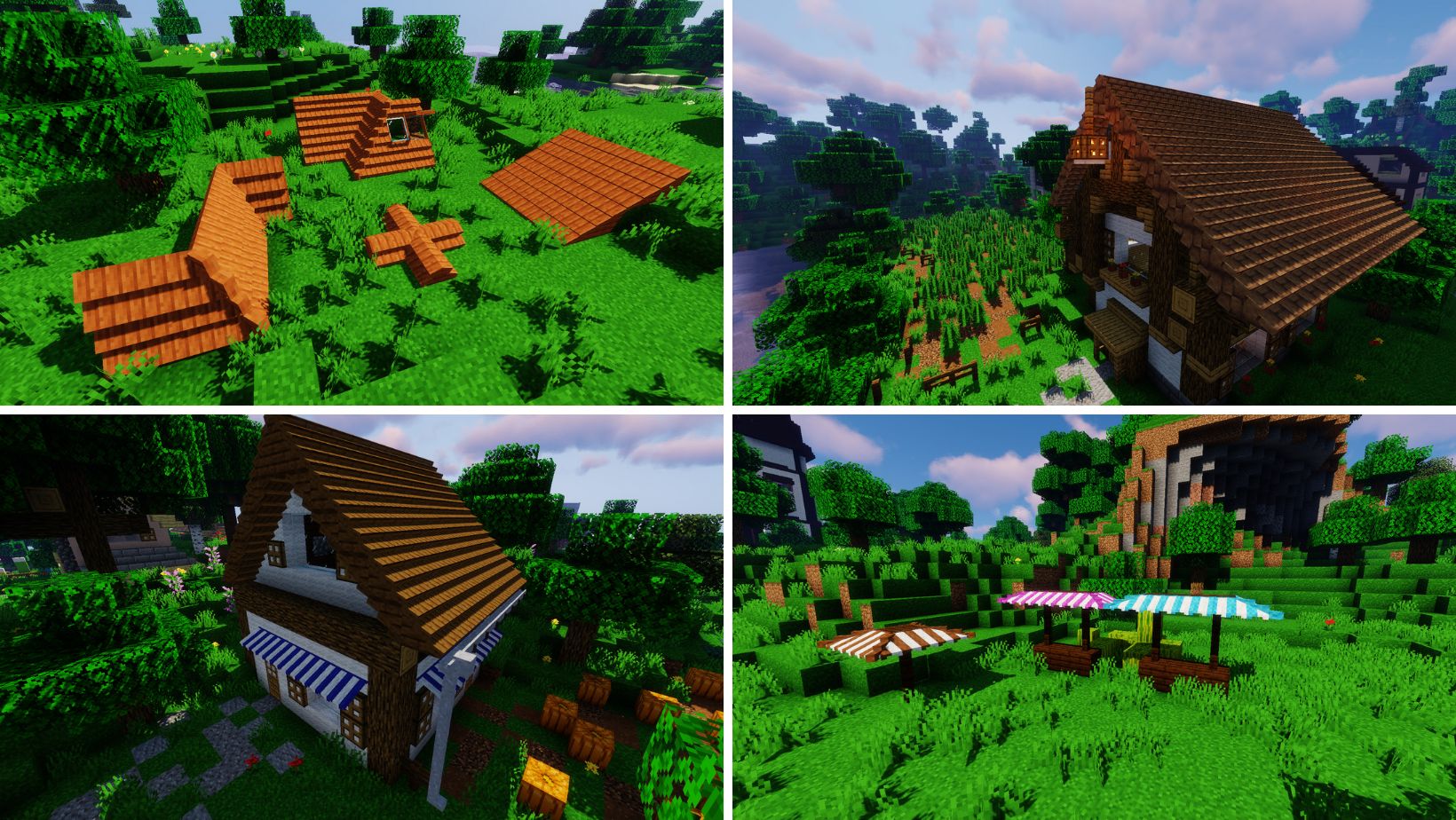 Macaws Roofs Mod In Minecraft And Elevate Your Building Experience